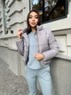 Зимняя женская куртка дутая короткая К&ML 0010 M-L (46-48) Серый ( 0010 - 06) - изображение 3