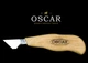 Ніж косяк 50° OSCAR T-5 25 мм для різьблення по дереву - зображення 2