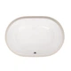 Умивальник Qtap Stork 585x395x195 White з донним клапаном QT15116030W - зображення 1