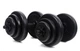 Две гантели RN-Sport (BD-18) с ABS покрытием по 18 кг - изображение 1