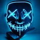Неонова маска "Судно ніч" Світиться маска WaveX i5 Pro Led Mask Маска на хелловін (АС - ОК) - зображення 3