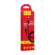 Зарядный кабель Type C Hoco Charging X26 Red Black 1м - изображение 2