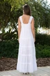 Длинное кружевное платье Fresh Cotton 21F-020C 44(M) Белый - изображение 2