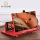 Увеличитель экрана для телефона Magnifying glass 12" Красный 3Д подставка для любой модели смартфона Новый с дефектом б/у - изображение 5