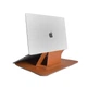 Чехол подставка для ноутбука из Эко-кожи WIWU Skin Pro Stand для MacBook Pro 15-16 Brown (WP1601) - изображение 2