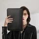 Чохол підставка для ноутбука з Еко-шкіри WIWU Skin Pro Stand для MacBook Air / Pro 13-14 Black (WP1302) - зображення 5