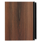 Акустичні полички Hi-Fi DALI Oberon 1 Dark Walnut - зображення 2