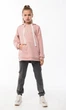 Худи для девочки OVERSIZE розовое ТШФ-157 DM SASHKA 146 р. - изображение 2