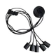 Люстра паук на пять ламп MSK Electric Spider NL 149-5 - изображение 4