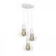 Светильник лофт MSK Electric Diadem подвесной на круглом основании NL 2215-3R W - изображение 2