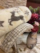 Ковдра зимова Casablanket вовняна Pure Wool 150х210см Бежевий - зображення 3