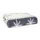 Плед Arya Хлопок Blanket Carmelo 200x220 см Синий с белым и серым - изображение 1