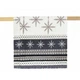 Плед Arya Хлопок Blanket Carmelo 200x220 см Синий с белым и серым - изображение 2