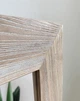 Настенное зеркало в деревянной раме из ясеня HomeDeco белое 160х80 см - изображение 4