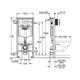 Система інсталяції для унітазу Grohe Rapid SL 3 в 1 (38772001) - зображення 6