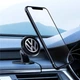 Магнитный держатель для телефона в авто на торпедо Magnetic Phone Bracket с логотипом Volkswagen Черный - изображение 3