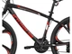 Велосипед INDIANA X-Rock 3.6 M18 26" мужской Black/Red - изображение 2