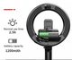 Кольцевая LED лампа для селфи Ring Light Selfie stick L07 Селфи палка Bluetooth (тренога) с подсветкой на аккумуляторе на 3 режима с пультом - изображение 7