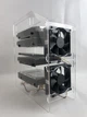 Корзина стойка на 6 жестких дисков HDD 3.5 прозрачная - изображение 1