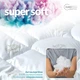 Одеяло всесезонное Super Soft Classic 140х210 см IDEIA полуторная, искусственный лебяжий пух, антиаллергенное - изображение 4