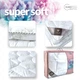 Одеяло всесезонное Super Soft Classic 140х210 см IDEIA полуторная, искусственный лебяжий пух, антиаллергенное - изображение 9
