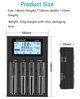 Зарядний пристрій Liitokala Lii-M4, 4 канали, Ni-Mh/Li-ion, USB Type-C, Powerbank, Test, LCD, Box - зображення 6