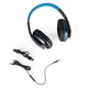 Беспроводные игровые наушники Bluetooth гарнитура KOTION EACH B3506 Black/Blue со складной конструкцией (B3506B) - зображення 7