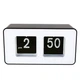 Часы перекидные Flip Clock Черные с белым циферблатом лофт - изображение 1