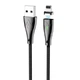 Кабель зарядки HOCO U75 Магнітний (3A) (1.2M) Лайтнінг для Apple Lightning to USB для iOS пристроїв iPhone 6/7/8/X/Xs/11/12/13/14/15/Pro Max Чорний - изображение 1