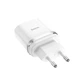 Зарядне мережеве HOCO C12Q Smart QC3.0 (1USB 3A 18W) Білий - зображення 1