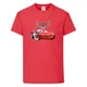 Футболка детская ТАЧКИ 009 (CARS) красная (CAR rd 009) 104 см - изображение 1