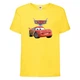 Футболка дитяча ТАЧКИ 0010 (CARS) жовта (CAR yel 0010) 116 см - зображення 1