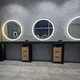 Круглое зеркало в ванную с Led подсветкой, фронтальная подсветка, арт.80ек D-40 см MirrorRika - изображение 4
