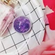 Держатель жидкий блеск Popsocket Попсокет для телефона Розовый - изображение 2