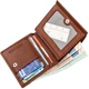 Жіночий гаманець шкіряний ST Leather Accessories 18917 Коричневий - зображення 4