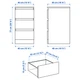 Комод MALM Ikea (Ікея) Колір Білий глянець, 904.240.52 - изображение 3
