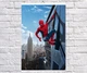Постер BEGEMOT Месники Супергерої MARVEL Людина павук Пітер паркер SpiderMan 61x90 см (1124045-1) - зображення 1