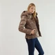 Пуховик Snowimage 40 бронзовий H118-6102 - зображення 3