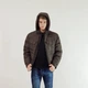 Пуховик Snowimage 52 коричневый 109A-4195 - изображение 2