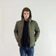 Пуховик Snowimage 46 оливковый 119-4413 - изображение 7