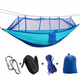 Туристический гамак с москитной сеткой HAMMOCK NET Синий - изображение 1