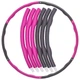 Обруч массажный хула хуп Hula Hoop SP-Planeta Sport K610 диаметр 100 см Pink-Grey - изображение 1