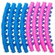 Обруч массажный хула хуп Hula Hoop My Fit MAGNETIC SP-Planeta 6008 диаметр 105 см Pink-Blue - изображение 4