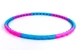 Обруч массажный хула хуп Hula Hoop MAGNETIC SP-Planeta Sport 6011 диаметр 93 см Pink-Blue - изображение 3
