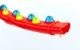 Обруч массажный хула хуп Hula Hoop MAGNETIC SP-Planeta Sport 6003 диаметр 98 см Blue-Red - изображение 5