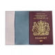 Обложка на паспорт из бежевой экокожи с рисунком девушки и ракушки Unique Covers(394 Passport Holder) - изображение 2