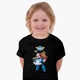 Детская футболка Робокар Поли (Robocar Poli) (25186-1619) 158-164 см Хлопок Черный - изображение 4