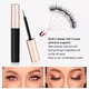Ресницы на 5 магнитах и магнитная подводка Magnetic Lashes 3D (2 пары) - изображение 4