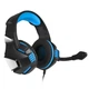 Ігрові навушники Hunterspider Gaming V1 з мікрофоном та LED підсвічуванням провідні Black/Blue (HV3B) - зображення 2