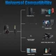 Навушники ігрові Onikuma Pro Gaming Headset 3.5mm для ПК/Android/PS black - зображення 3